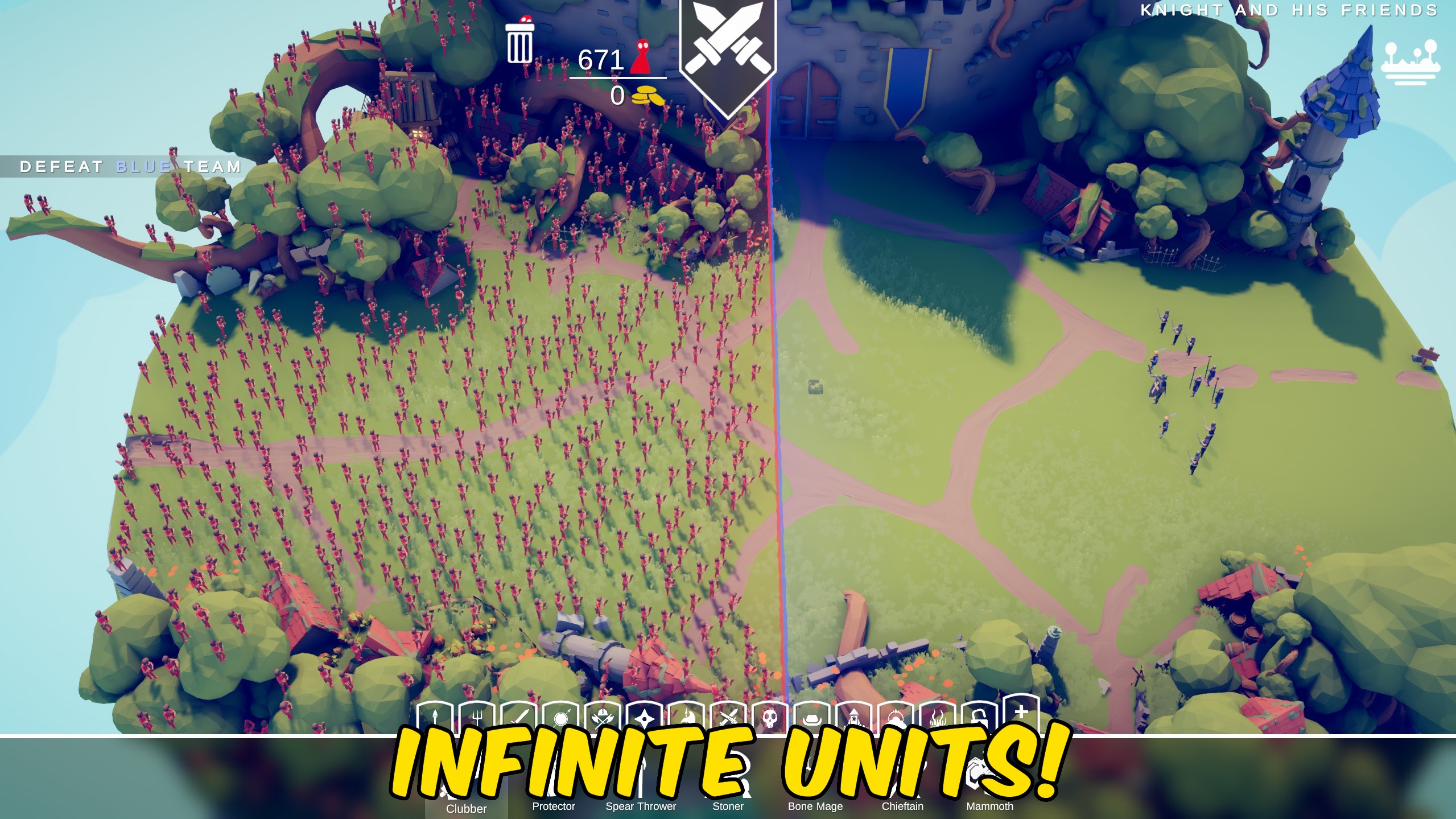Totally Accurate Battle Simulator — Infinite Unit Cap